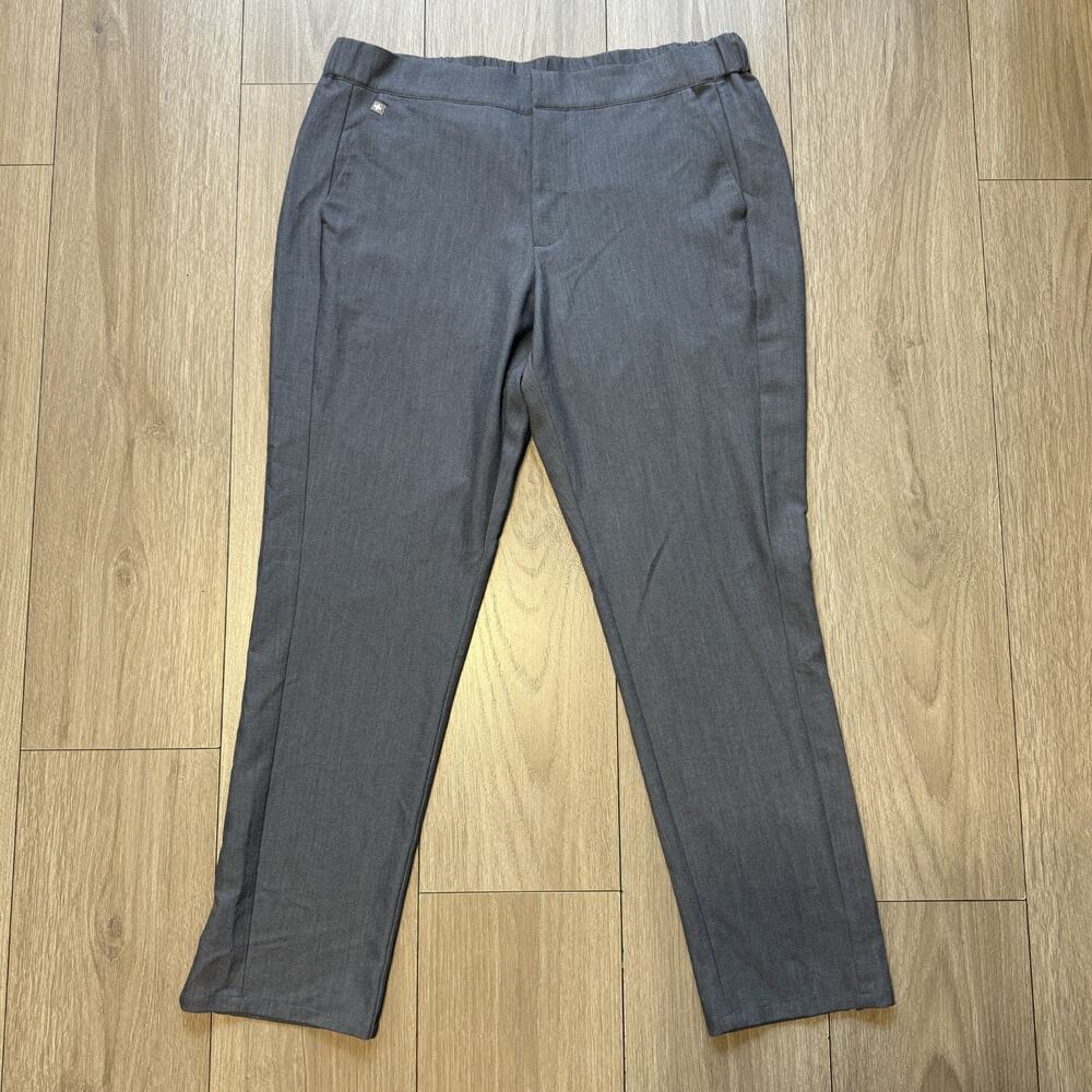 Figs Technical Collection L Keroka Scrub Pants Straight Wide Leg Butto W19SW2005